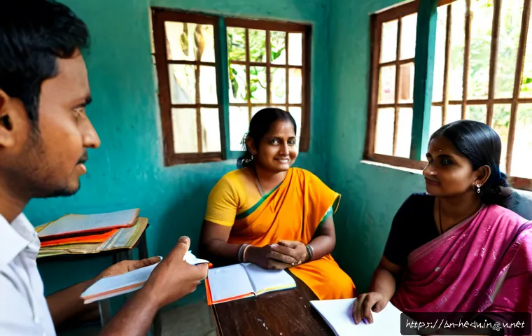 부모 교육 프로그램 추천 - Photorealistic parent education workshop in Bangladesh, a warm community learning room with a Bengal...